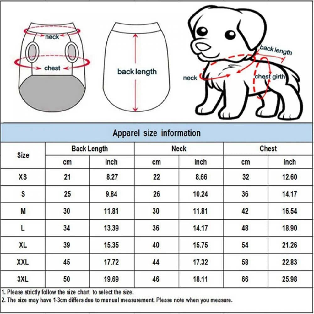 Pet Dogs Fleece Sweater Puppy Winter Vest Coat Warm Jacket for Small Dogs