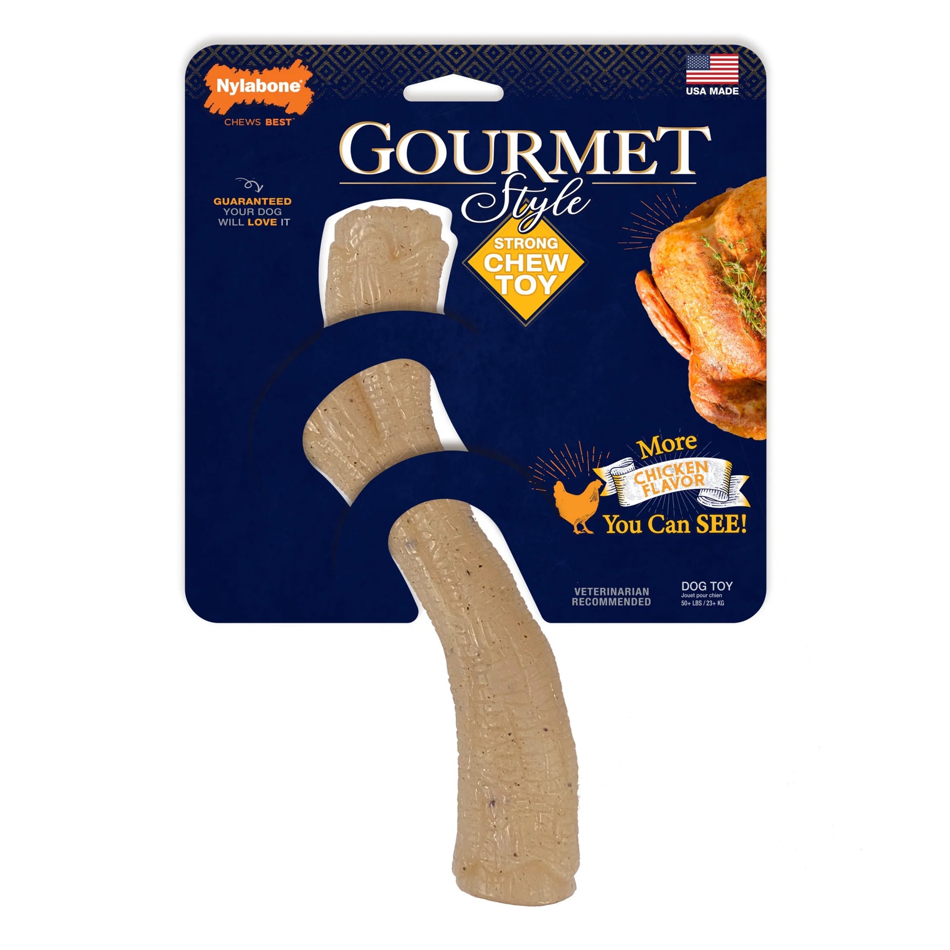 Gourmet Style Dog Chew Toy Stick Chicken X-Large (50+ Lbs)