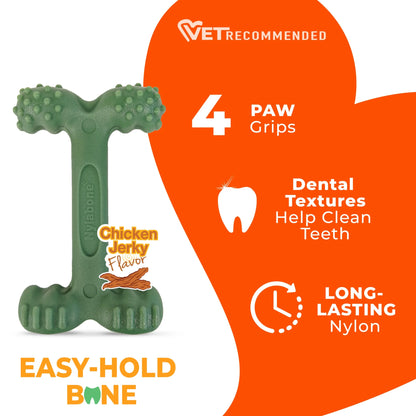 Power Chew Comfort-Hold Dog Dental Chew Toy Chicken Jerky Large (1 Count)