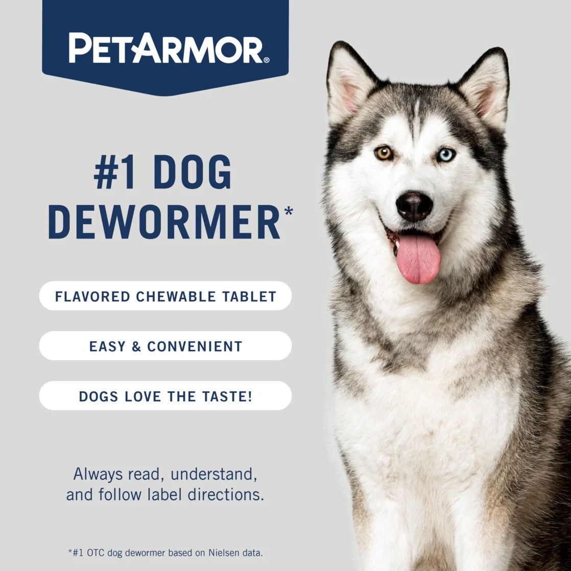 for Dogs 7 Way De-Wormer for Medium & Large Dogs