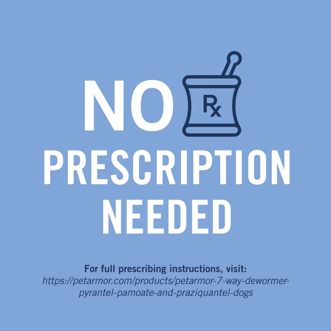 for Dogs 7 Way De-Wormer for Medium & Large Dogs